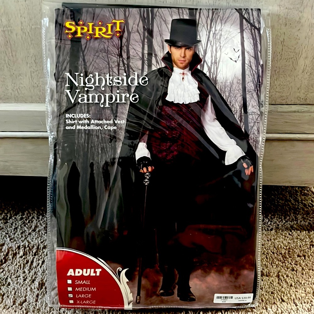Spirit Halloween Vampire Costume
